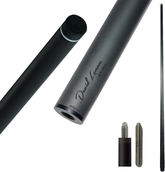 29.13" /Radial Wavy 3/8-10 3/8-11 3/8-14 Uni-Loc 5/16-18 Carbon Pool Cue Single Shaft, Low Deflection Technology, Ultra-Smooth, pro Taper, Easy to Control-StrideForce Fitness