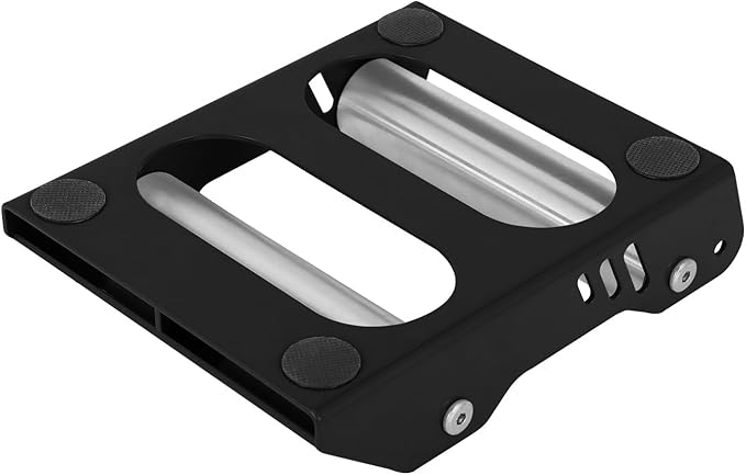 Motorcycle Wheel Cleaning Stand Paddock Roller Stand 600 Capacity Universal for Tire Cleaning Chain Lubrication for Dirt Pit Street Bike Black-StrideForce Fitness