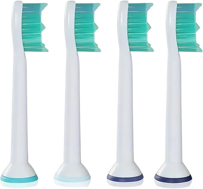 4pcs，Compatible for Electric Toothbrush Replacement Heads Soft Bristles Tooth Brush(12pcs)