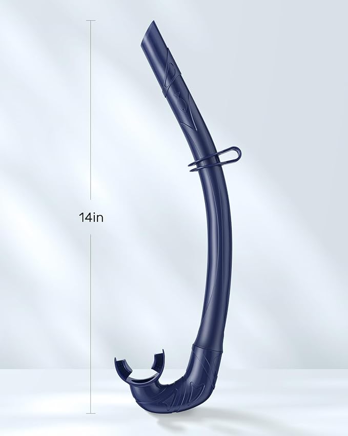 W WSTOO Adults Diving Snorkel Breathing Tube Silicone Flexible Foldable Snorkel Anti-Drop for Freediving Swim Training,Diving and Scuba Diving,Easy to Carry for Travel-StrideForce Fitness