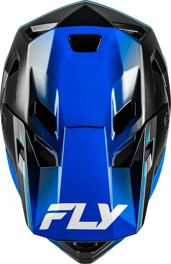 Fly Racing Rayce Full-Face Mountain Bike/BMX Helmet – ASTM F1952 DH Certified, CPSC 1203, CE EN1078, Poly-Alloy Shell, TFV Ventilation, Removable Liner-StrideForce Fitness