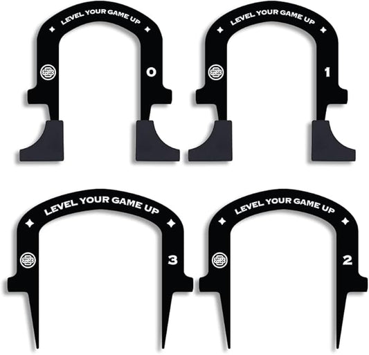 Back 2 Basics Putting Gates Set – Golf Putting Aid for Alignment & Accuracy – Gate Putting Green & Golf Putting Mat Trainer - Gate Putter Training Aid for Putting Green-StrideForce Fitness