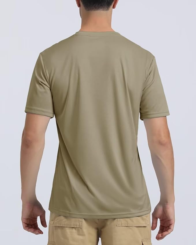 Boladeci Men's Swim Shirt Short Sleeve UPF 50+ Sun Protection SPF UV Moisture Wicking Lightweight Quick Dry Rash Guard-StrideForce Fitness