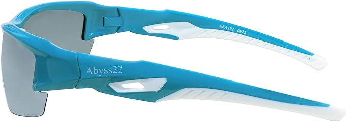 Sports Sunglasses for Men and Women, Adjustable Nose Pads, TR90 Frame, UV Protection, for Golfing, Running, Cycling-StrideForce Fitness