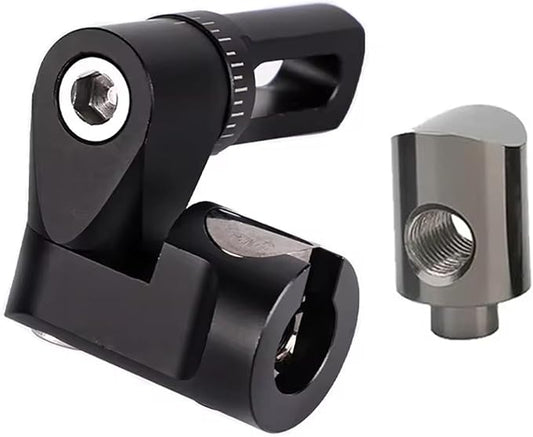 Single Side Adjustable V Bar Mount, Archery Stabilizers Bow Stabilizer Quick Disconnect Rod for Compound Bow, Single Sidebar Back Bar Stabilizer Mount-StrideForce Fitness