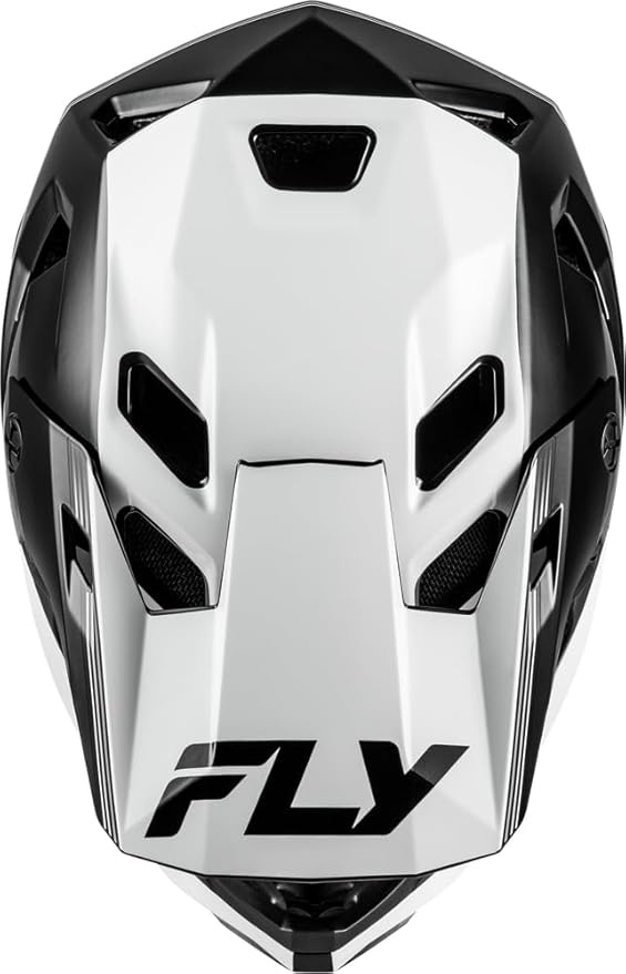 Fly Racing Rayce Full-Face Mountain Bike/BMX Helmet – ASTM F1952 DH Certified, CPSC 1203, CE EN1078, Poly-Alloy Shell, TFV Ventilation, Removable Liner-StrideForce Fitness