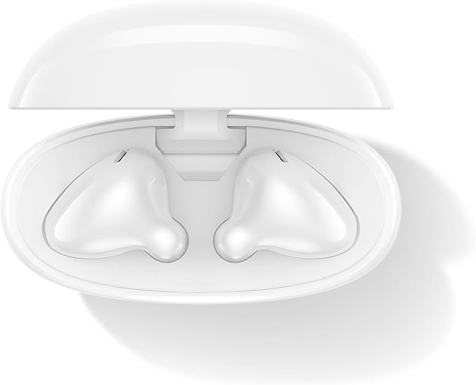 Lenovo E310 True Wireless Stereo Earbuds Bluetooth 5.3 ENC Noise-Cancelling with 13mm Speaker Type-C Charging 20h Battery Life for Music Calls Comfortable Fit Wireless - White-StrideForce Fitness