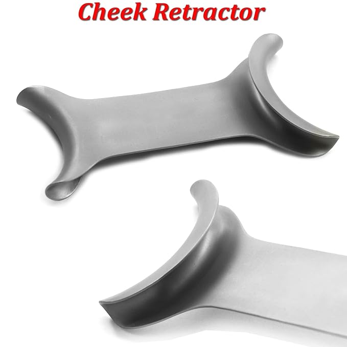 MEDSPO Professional Dental Cheek Lip Tongue Retractors | Examination Surgical Veterinary | Instruments Tools (Cheeks Retractor)