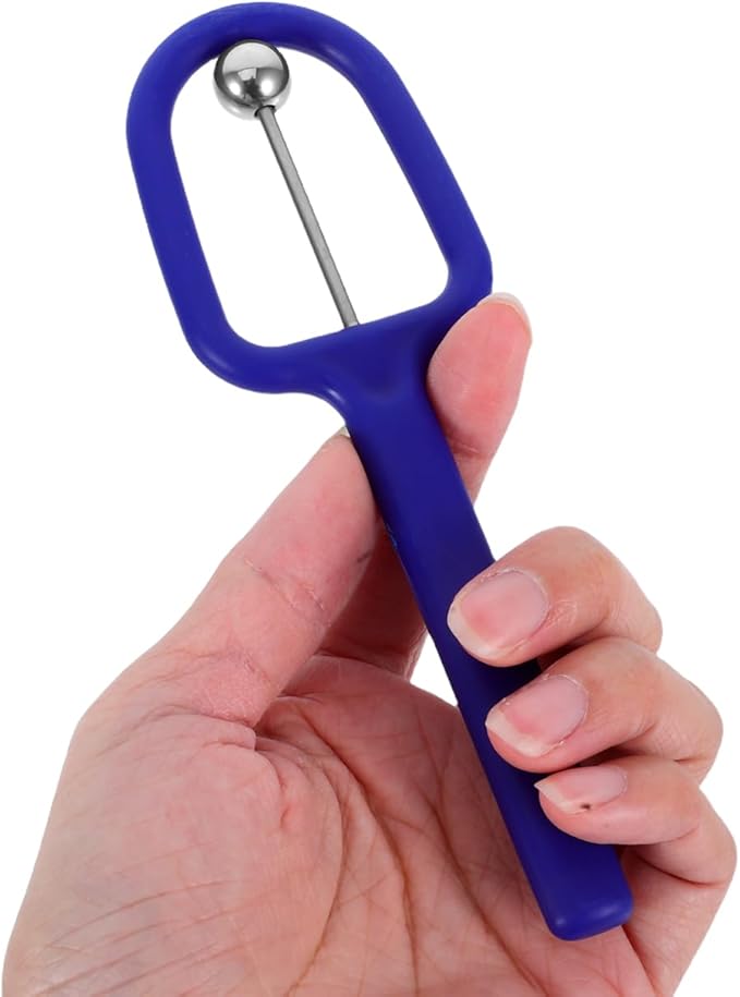 Beaupretty 4pcs Tongue Tip Exerciser Set Portable Oral Muscle Training Tool for Speech Clarity and Rehabilitation Blue Shaped Design for Boy Girl and Adults