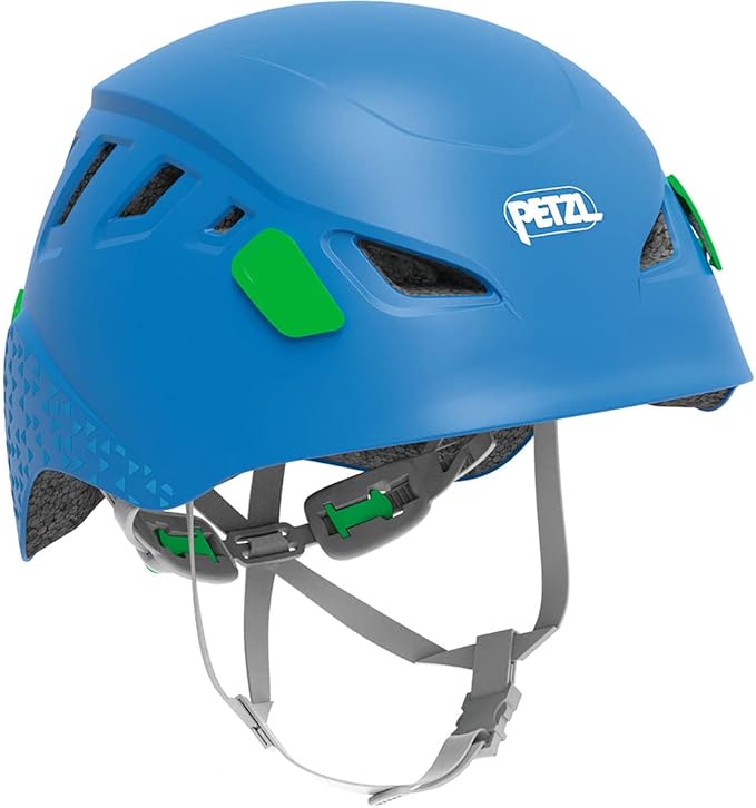 Petzl Picchu Children's Helmet - Kids' Climbing and Cycling Helmet with Enhanced Head Protection - Blue-StrideForce Fitness