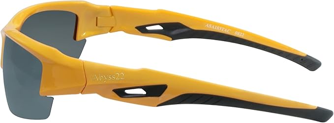 Polarized Sports Sunglasses for Men Women, Adjustable Nose Pads, TR90 Frame, for Golfing, Running, Finishing, Cycling-StrideForce Fitness