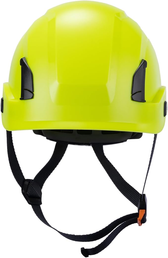 Land Helmets EcoPro Safety Helmet - ANSI/ISEA Z89.1-201 Type 1 Class C Vented - OSHA Approved - Lightweight Helmet with 6 Pt Suspension for Arborist, Industrial & Fall Protection-StrideForce Fitness