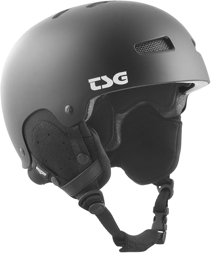 TSG - Gravity Dual Certified Snowboard & Ski Helmet - Hardshell Protection, Tuned, Snug Fit Comfort, Low Fit Coverage, 14 Vents, Adjustable Paddings, Ear Pads, Goggle Lock-StrideForce Fitness