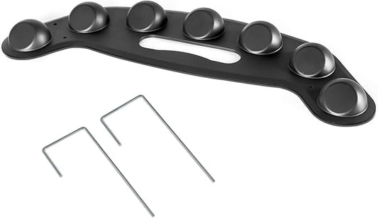 Baseball Softball Training Equipment,Easy to Use Baseball Fielding Trainer for Improving Fielding, Catching and Defensive Skill, Baseball Fielder Mat for Fielder,Catcher with Ground Stake-StrideForce Fitness