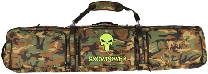 UNISTRENGH Waterproof Snowboard Bag Multi-compartment Adjustable Durable Snow Sports Equipment Backpack Bags for Air Travel-StrideForce Fitness