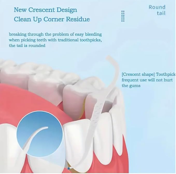 Professional Clean Dental Floss Picks – 300 Count Bag