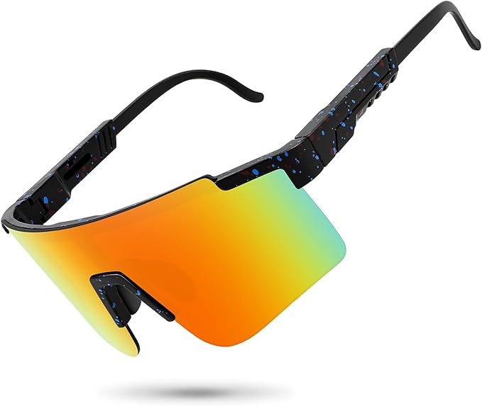 MALIDAK Sports Sunglasses for Mens Women Youth Baseball Sunglasses UV400 Protection Men Cycling Glasses-StrideForce Fitness