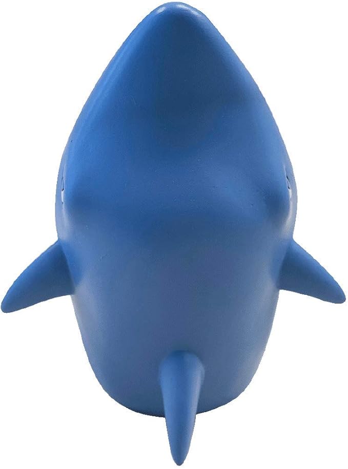 Kids Toothbrush Holder Toothbrush Organizer – Durable Silicone Animal Tooth Brush Holder – Easy to Clean Toothbrush and Toothpaste Holder – Toothbrush Holders for Bathrooms by Lily’s Home - Shark