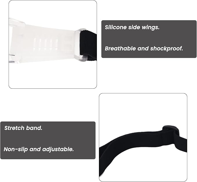 Andux Basketball Soccer Football Sports Glasses Eyewear Goggles Eye Safety Glasses LQYJ-01-StrideForce Fitness