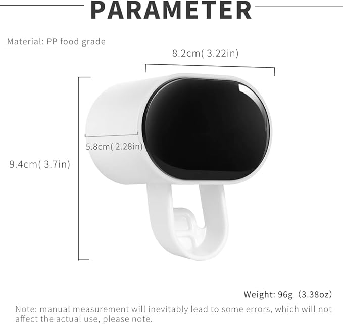 So Nice Toothpaste Dispenser【Dual Traffic Mode】 Wall Mount for Bathroom Automatic Toothpaste Squeezer, Black,Visualization of Toothpaste Flow Rate (Black)