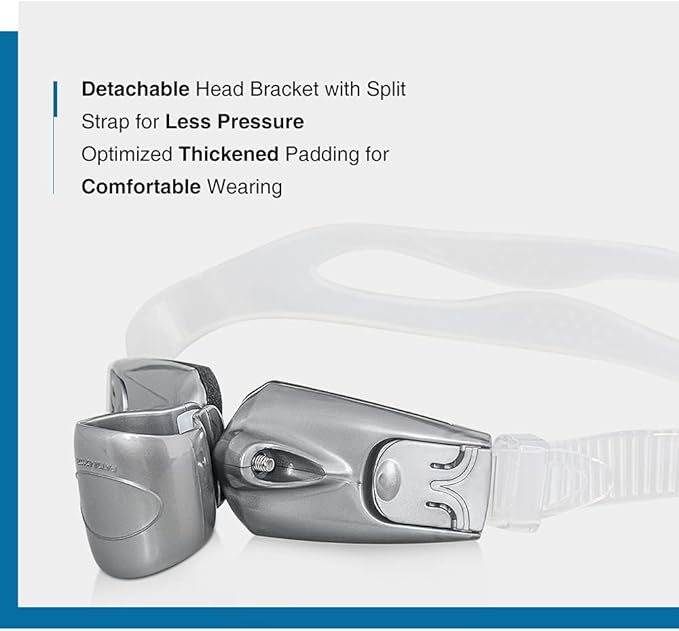 ZIONOR Snorkel Lap Swimming Swimmer Training Diving Snorkeling Comfortable Mouthpiece One-Way Purge Valve for Pool Open Water-StrideForce Fitness