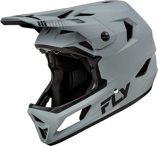 Fly Racing Rayce Full-Face Mountain Bike/BMX Helmet – ASTM F1952 DH Certified, CPSC 1203, CE EN1078, Poly-Alloy Shell, TFV Ventilation, Removable Liner-StrideForce Fitness