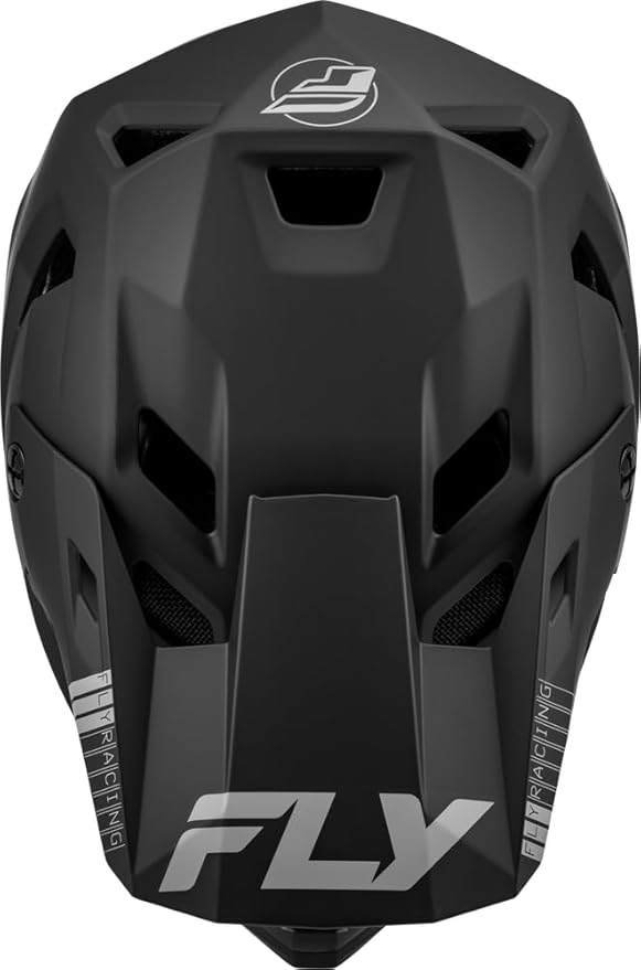 Fly Racing Rayce Full-Face Mountain Bike/BMX Helmet – ASTM F1952 DH Certified, CPSC 1203, CE EN1078, Poly-Alloy Shell, TFV Ventilation, Removable Liner-StrideForce Fitness