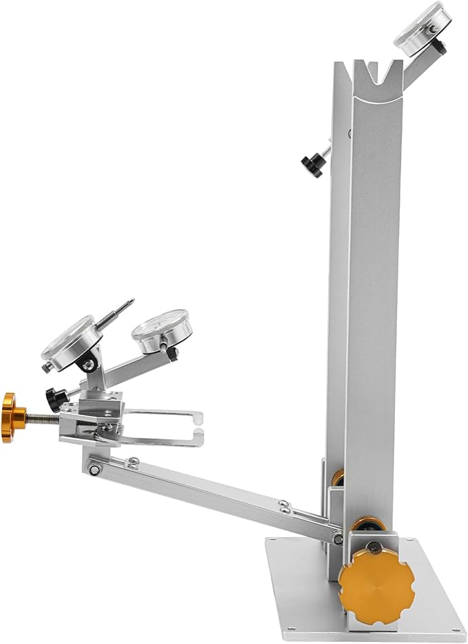 Bicycle Wheel Repair Bracket, Professional Wheel Truing Stand, Bicycle Wheel Repair Tool Kit, Bike Wheel Repair Truing Bearing Stand w/ Mechanic Tool for 10" - 29" Wheels, Bicycle Wheel Repair Truing Bearing Workstands-StrideForce Fitness