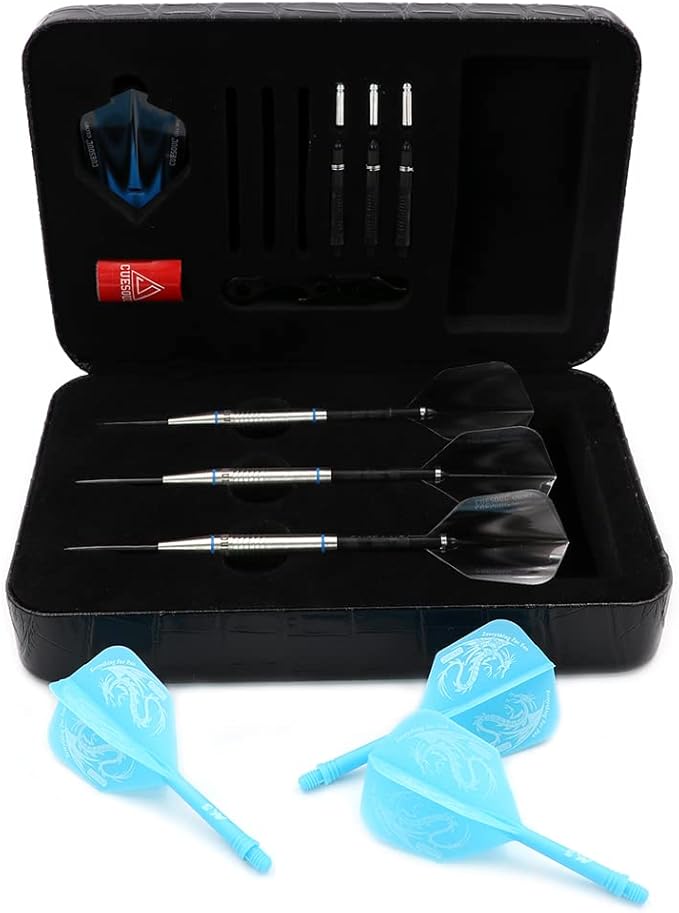 CUESOUL Professional Tungsten Steel Tip Dart Set 85% Tungsten 22g/24g/26g-Glory Series-StrideForce Fitness