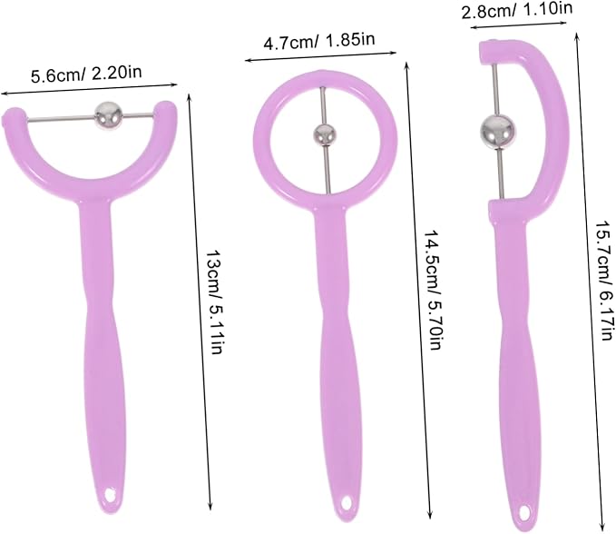 BESTYASH Tongue Trainer for Boy Girl Oral Muscle Exerciser for Speech Development Portable Tongue Tip Thrust Tool with Unique Design for Improved Articulation and Oral Motor Skills