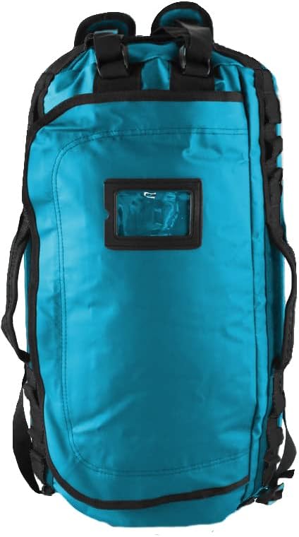 Element Equipment Trailhead Duffel Bag Shoulder Straps Waterproof Teal Medium-StrideForce Fitness