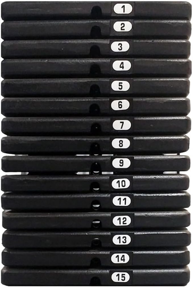 Body-Solid Tools (SP150)150 lb. Selectorized Weight Stack, Only Compatible with Body-Solid Selectorized Weight Stacks-StrideForce Fitness