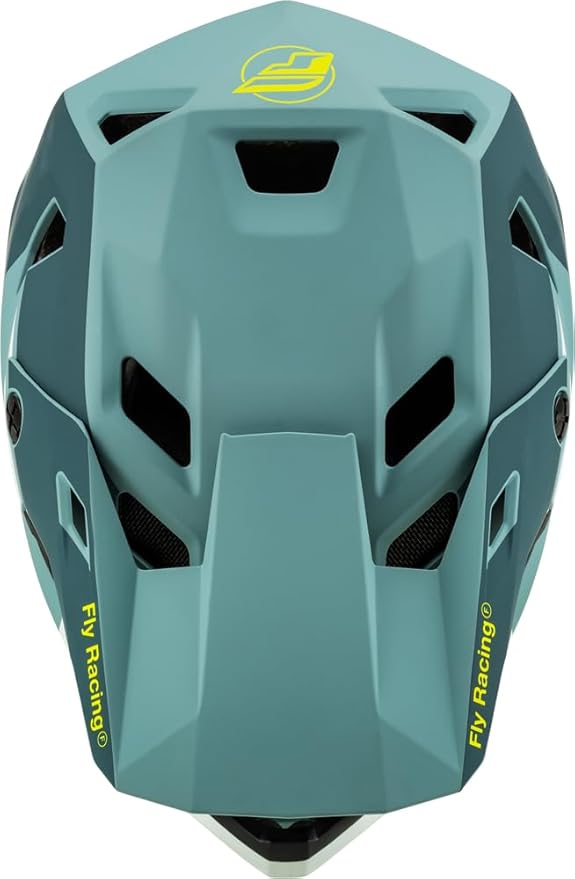 Fly Racing Rayce Full-Face Mountain Bike/BMX Helmet – ASTM F1952 DH Certified, CPSC 1203, CE EN1078, Poly-Alloy Shell, TFV Ventilation, Removable Liner-StrideForce Fitness