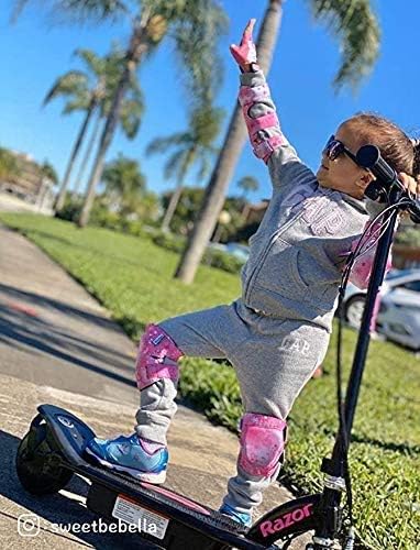 Soft-Style Kids Knee and Elbow Pads with Bike Gloves, Flexible Impact-Resistant Gear for Ages 2-11, Designed for Balance Bikes, Roller-Skating, and Skateboarding-StrideForce Fitness
