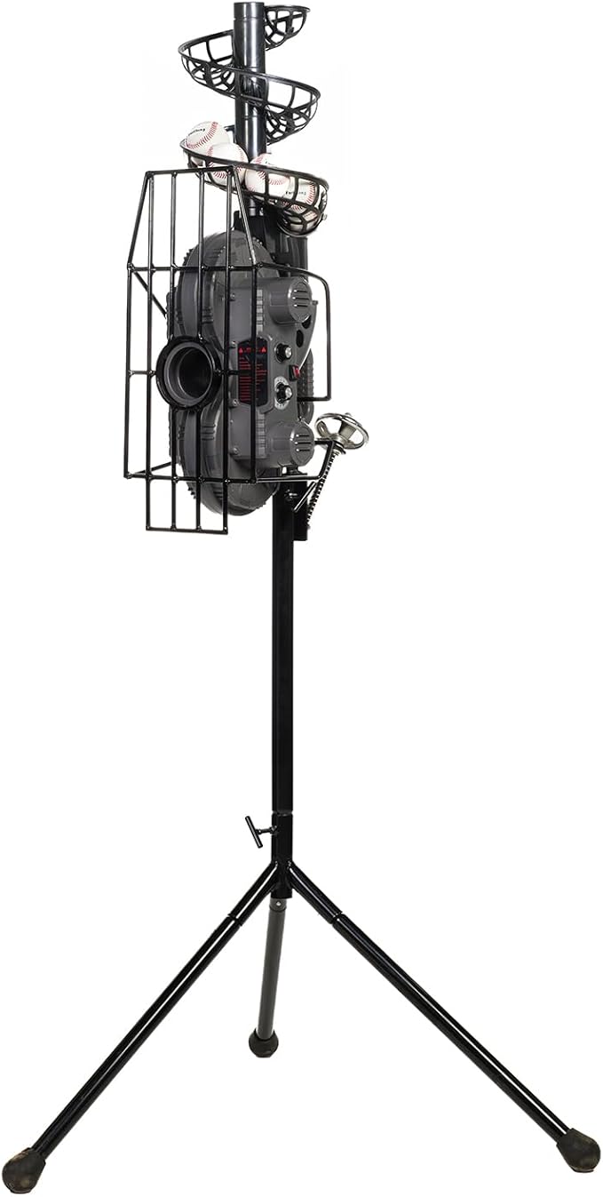 Furlihong 636BH Upgraded Dual-Wheel Baseball Pitching Machine, Adjustable Angle, Speed, and Interval, 40-68 MPH, Ideal for Professional Players and Coaches Training-StrideForce Fitness