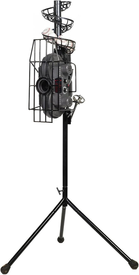 Furlihong 636BH Upgraded Dual-Wheel Baseball Pitching Machine, Adjustable Angle, Speed, and Interval, 40-68 MPH, Ideal for Professional Players and Coaches Training-StrideForce Fitness