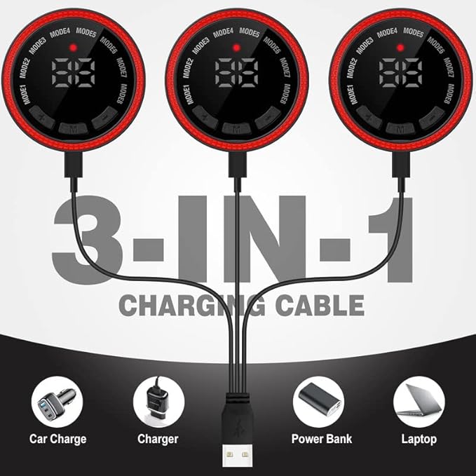 Abs Stimulator Muscle Toner, Ab Machine Trainer USB Rechargeable Gear for Abdomen/Arm/Leg, Fitness Strength Training Workout Equipment Men and Women DR6-E8-StrideForce Fitness