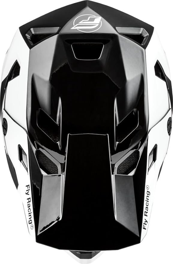 Fly Racing Rayce Full-Face Mountain Bike/BMX Helmet – ASTM F1952 DH Certified, CPSC 1203, CE EN1078, Poly-Alloy Shell, TFV Ventilation, Removable Liner-StrideForce Fitness