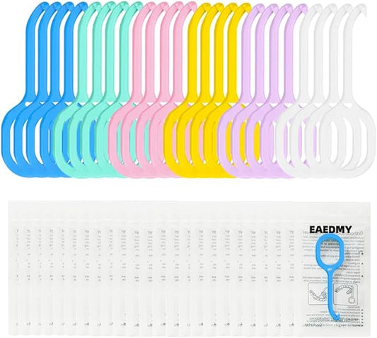 24PCS Clear Aligner Removal Tool for Invisible Removable Braces Retainers and Dentures, Dental Grade Personal Orthodontic Solution Accessories (24pcs)