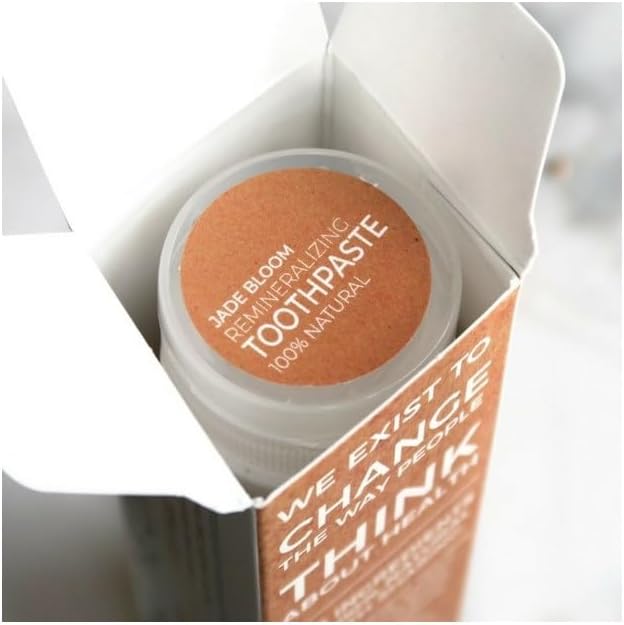 Jade Bloom, Aloe Toothpaste- Plastic 100ml Tube, Orange