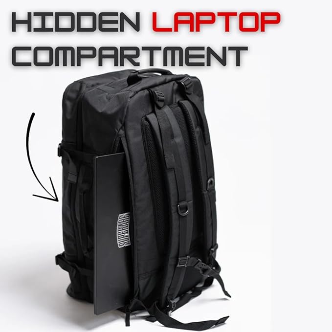 Superare Gear Bags - Gym Duffle Bag, Backpack, Tote Bag for MMA, Athletic Gym Boxing Bag - Enorme, Carico, Diario, Sporta-StrideForce Fitness