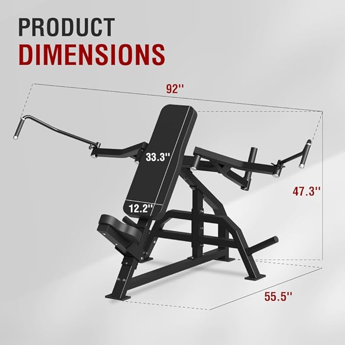 Chest Press Machine,Incline Chest Fly Machine,Deck Fly Machine,Upper Body Strength Training Equipment for Home Gym-StrideForce Fitness