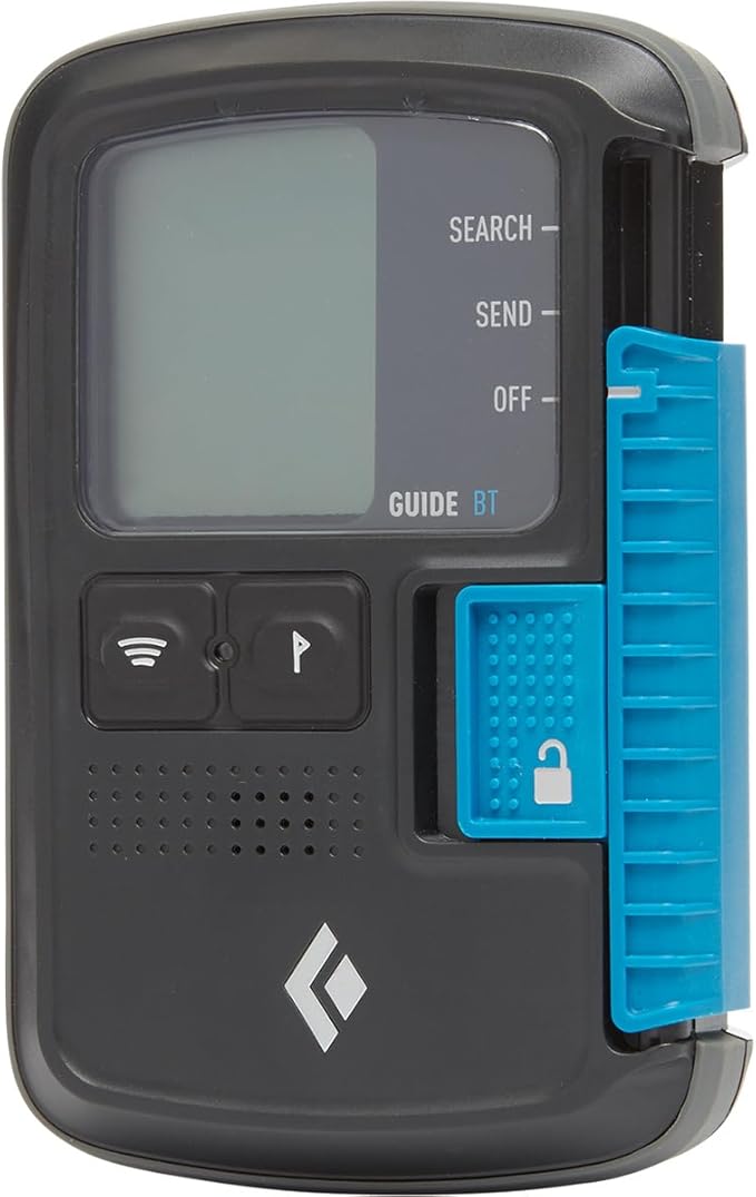 Black Diamond BD Guide Bluetooth Avalanche Beacon Transceiver for Ski, Snowboard, Sled, Backcountry, Mountaineering-StrideForce Fitness