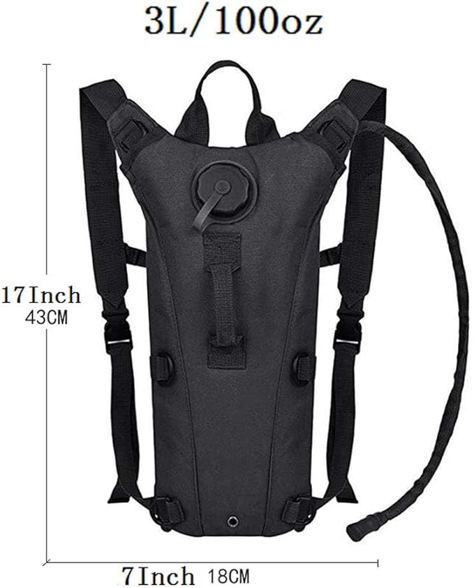 ATBP Running Hydration Vest Pack Tactical 3L Water Bladder Backpack Bag for Cycling Marathon Hiking Daypack Men & Women-StrideForce Fitness