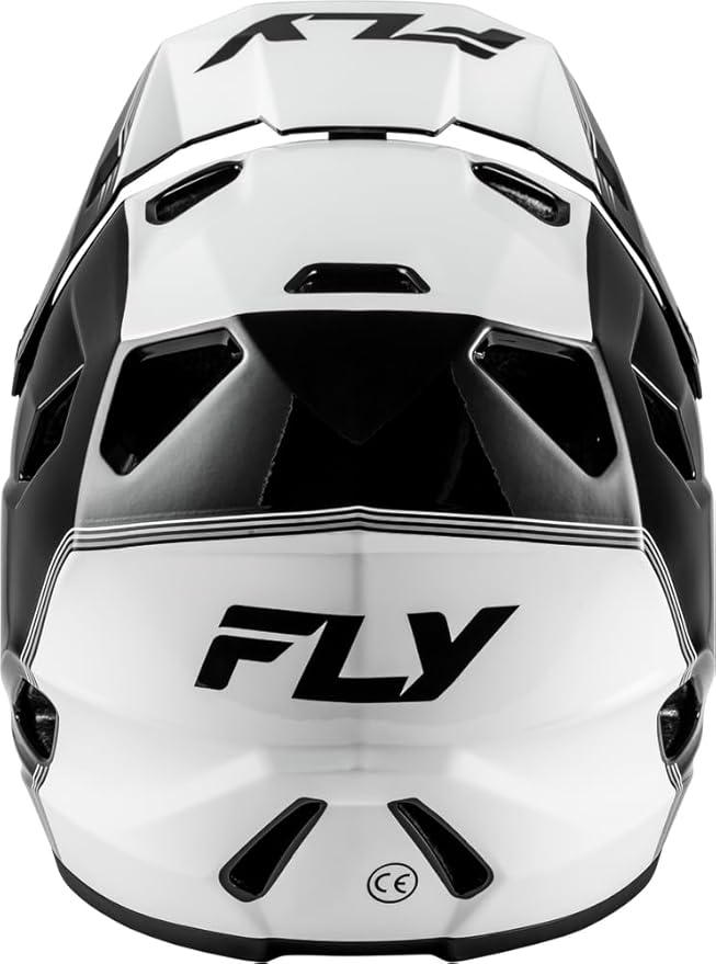 Fly Racing Rayce Full-Face Mountain Bike/BMX Helmet – ASTM F1952 DH Certified, CPSC 1203, CE EN1078, Poly-Alloy Shell, TFV Ventilation, Removable Liner-StrideForce Fitness