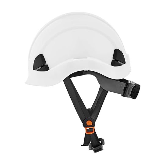 Jackson Safety CH300 Climbing-Style Hard Hat - Non-Vented Construction Helmet with Chin Cup - ANSI Z89.1 & OSHA Compliant - (Multiple Colors)-StrideForce Fitness