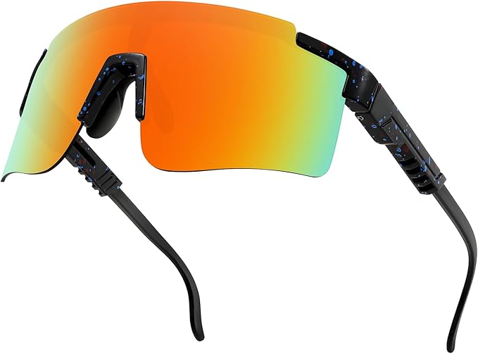 MALIDAK Sports Sunglasses for Mens Women Youth Baseball Sunglasses UV400 Protection Men Cycling Glasses-StrideForce Fitness