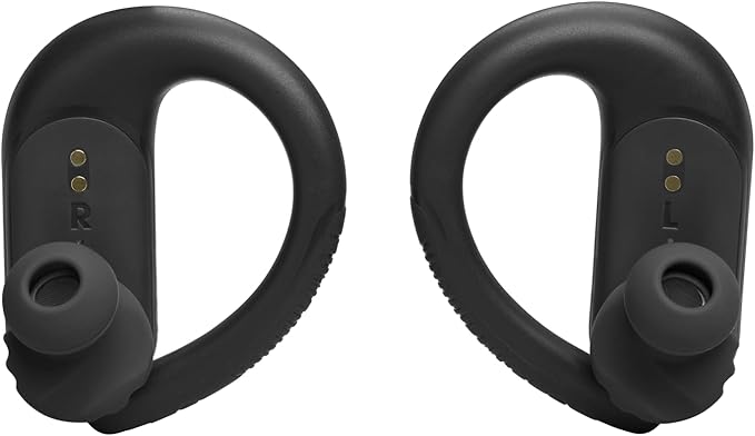 JBL Endurance Peak 3 - Dust and Water Proof (IP68) True Wireless Active Earbuds, Pure Bass Sound, Up to 50 Total Hours of Playback with Speed Charge, Ambient Aware & Talk Thru (Black)-StrideForce Fitness