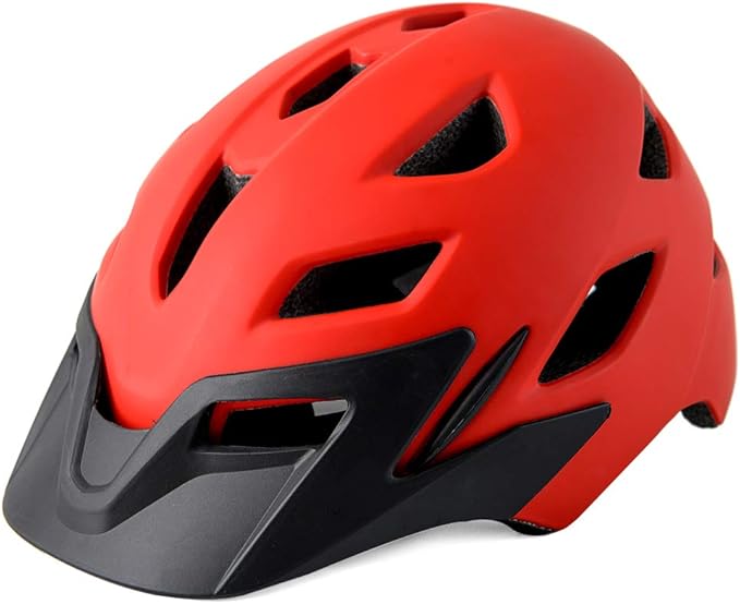 Kids Bike Helmet,Bavilk Kids Boys Girls Bike Helmets with LED Light Detachable Visor Children Youth Teen Multi-Sport for Skating Cycling Scooter Skateboard Adjustable & Lightweight 19.7"-22.4"-StrideForce Fitness
