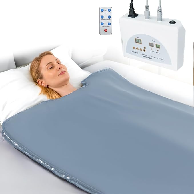 Angora Brands Sauna Blankets for Home Use - Sauna Wrap Full Body - Personal Sauna - Versatile Sauna Wrap- Portable Sauna for Home Relaxation- Sauna Blanket by Kryn-StrideForce Fitness